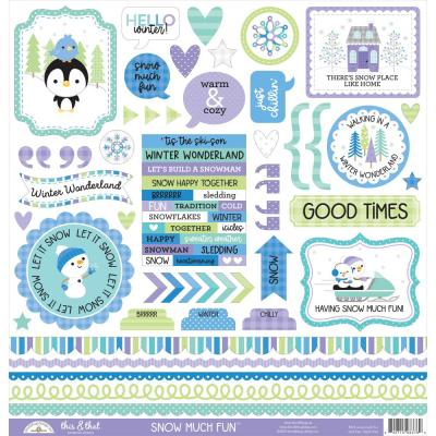 Doodlebug Snow Much Fun - This & That