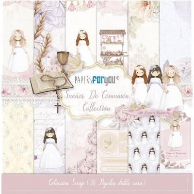 Papers For You Sueños De Comunión Niña - Mini Scrap Paper Pack