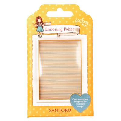 Studio Light Gorjuss Embossing Folder - Stripes Essentials
