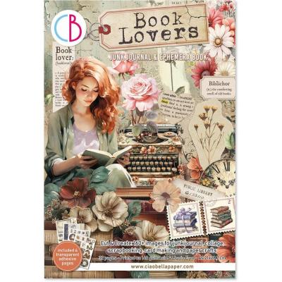 Ciao Bella Book Lovers - Junk Journal Ephemera Book