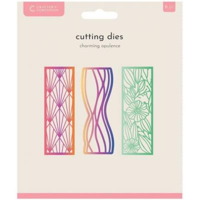 Crafter's Companion Ombre Inkpads and Designed Items Metal Dies - Charming Opulence