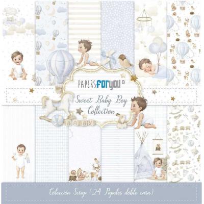 Papers For You Sweet Baby Boy - Mini Scrap Paper Pack