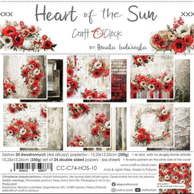 Craft O'Clock Heart of the Sun - Paper Set