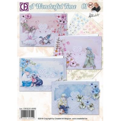 Creatief Art  A Wonderful Time 01 Card Kit
