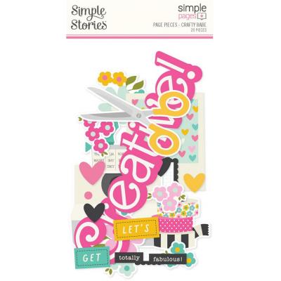 Simple Stories Crafty Babe - Pages Pieces