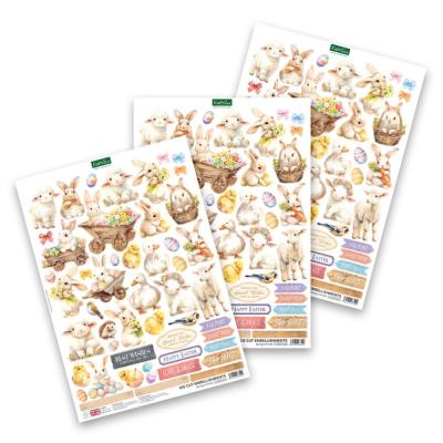 Katy Sue Designs Die Cut Embellishments - Spring Animals