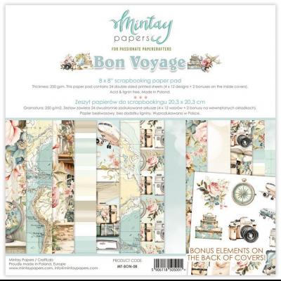 Mintay Papers Bon Voyage - Scrapbooking Paper Pad