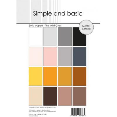 Simple and Basic Solid Papers - The Wild Ones