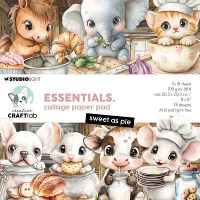 StudioLight Creative Craftlab Collage Paper Pad - Sweet As Pie