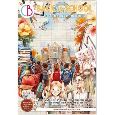 Ciao Bella Back to School - Junk Journal Ephemera Book