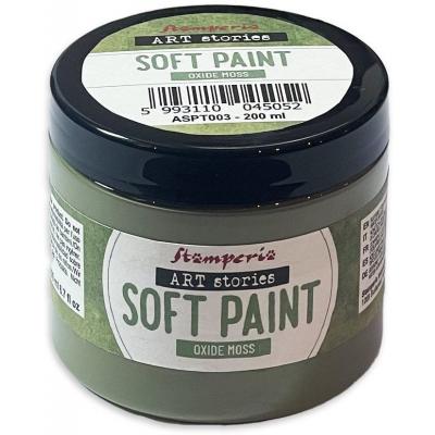 Stamperia Art Stories Soft Paint - Oxide Moss
