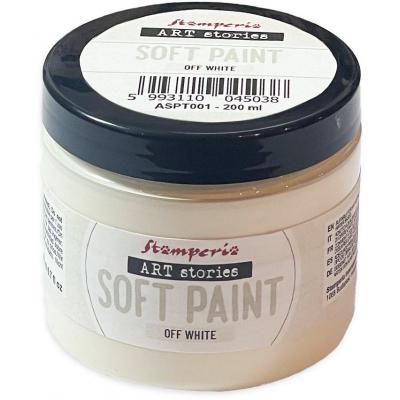 Stamperia Art Stories Soft Paint - Off White