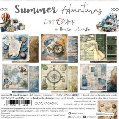 Craft O'Clock Summer Adventures - Paper Set