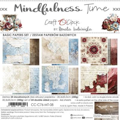 Craft O'Clock Mindfulness Time - Basic Papers Set