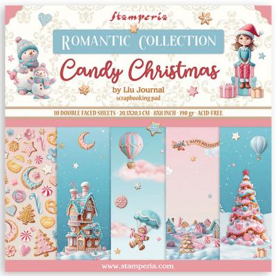 Stamperia Candy Christmas - Paper Pack