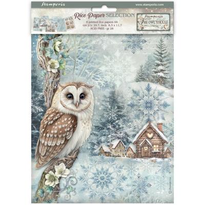 Stamperia The Owl's House - Rice Paper Selection