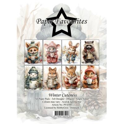 Paper Favourites Paper Pack - Winter Cuteness