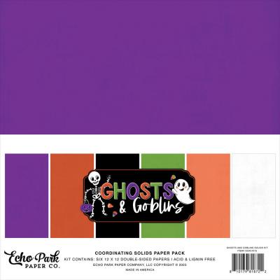 Echo Park Ghosts & Goblins - Coordinating Solids