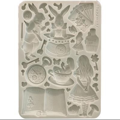 Stamperia Alice in Christmas Mould
