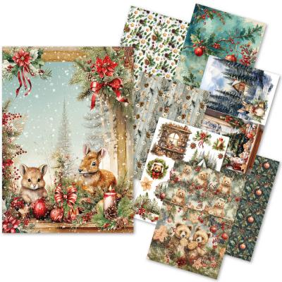 Ciao Bella Hot Cocoa & Holly - Rice Paper Mixed