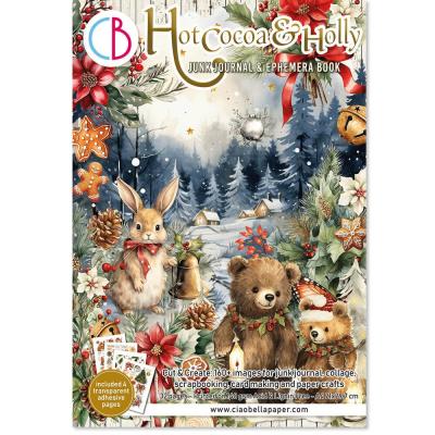 Ciao Bella Hot Cocoa & Holly - Ephemera Book