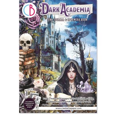 Ciao Bella Dark Academia - Junk Journal Ephemera Book