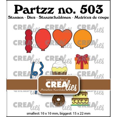 Crealies Cutting Dies - Mini Birthday