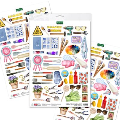 Katy Sue Designs Die Cut Embellishments - Hobbies