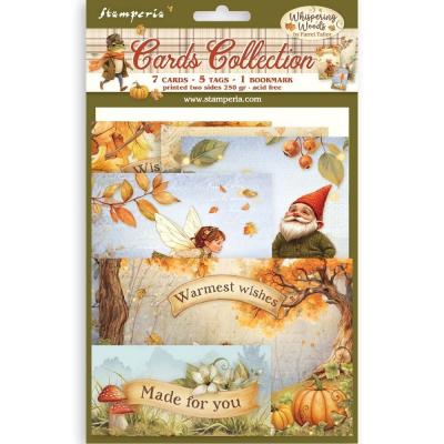Stamperia Whispering Woods - Cards Collection