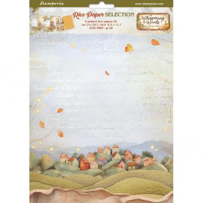 Stamperia Whispering Woods Rice Paper - Rice Paper Selection