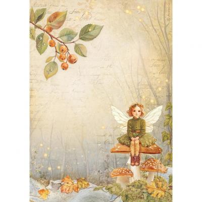 Stamperia Whispering Woods Rice Paper - Fairy