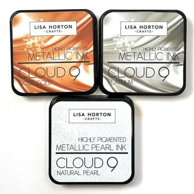 Lisa Horton Crafts Alchemist's Mix Metallic & Pearl Ink Pads
