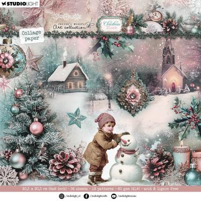 StudioLight Christmas Blush - Collage Paper Pad