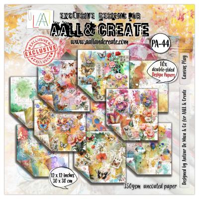Aall and Create Designpapier - Canvas Play