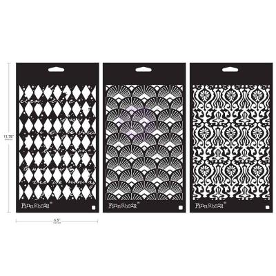 Prima Marketing Finnabair Limited Edition Stencil Set - Old Pages