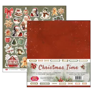 Craft & You Design Paper Set - Christmas Time