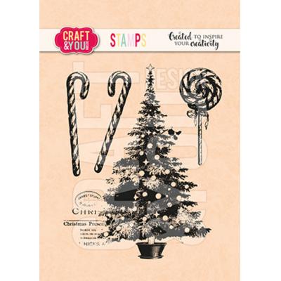 Craft & You Design Stempel - Christmas Tree