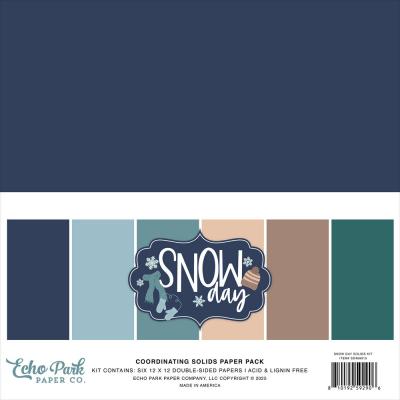 Echo Park Snow Day - Coordinating Solids