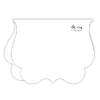 Mintay Papers - Bracket Card Base White