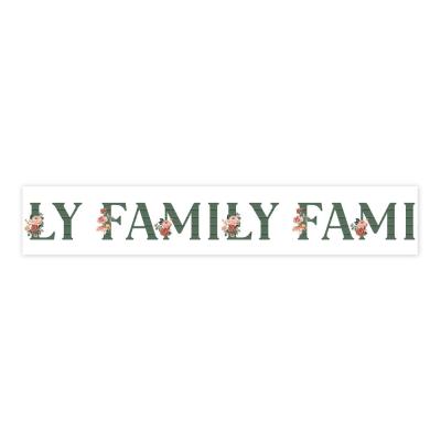 Carta Bella Feels Like Home Washi Tape - Family Word