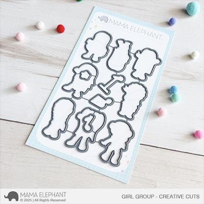 Mama Elephant Creative Cuts - Girl Group