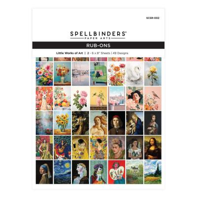 Spellbinders Clear Seal Maker Tool Rub-Ons - Little Works of Art