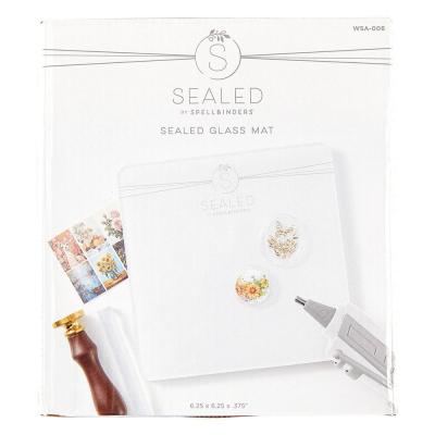 Spellbinders Clear Seal Maker Tool - Sealed Glass Mat