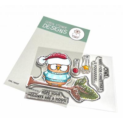 Gerda Steiner Designs Stempel - Owl I Want