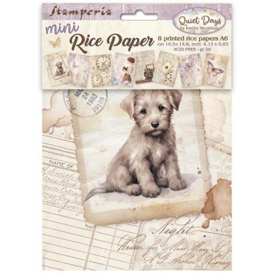 Stamperia Quiet Days - Mini Rice Paper