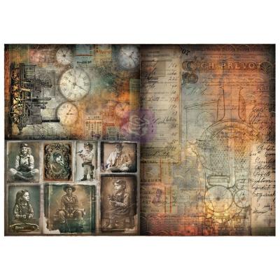 Prima Marketing Finnabair Decoupage Fiber - Time Travellers