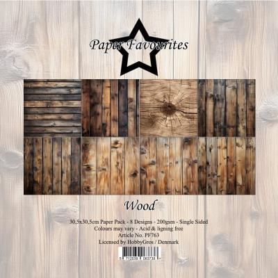 Paper Favourites Paper Pad - Wood