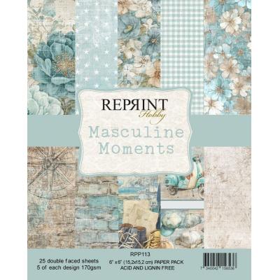 Reprint Masculine Moments - Paper Pack