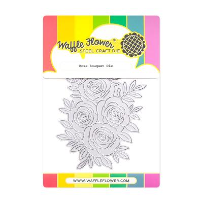 Waffle Flower Dies - Rose Bouquet
