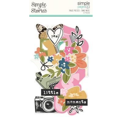 Simple Stories Take Note - Simple Pages Pieces